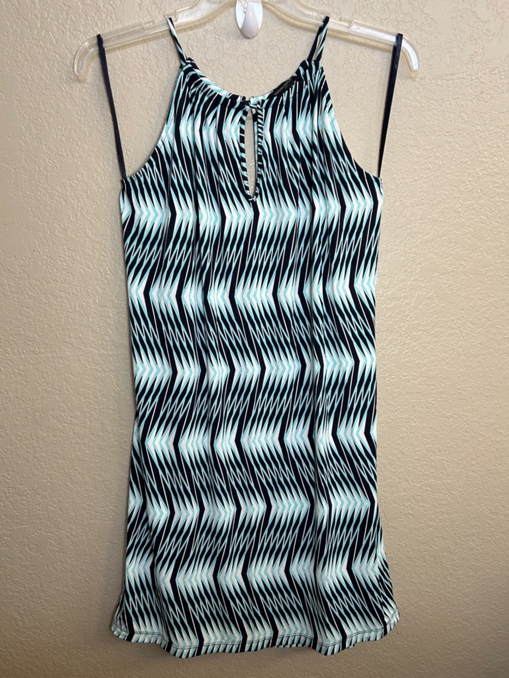 BANANA REPUBLIC Beach Resort Cruise Poolside Tropical Summer Y2K Geometric Print